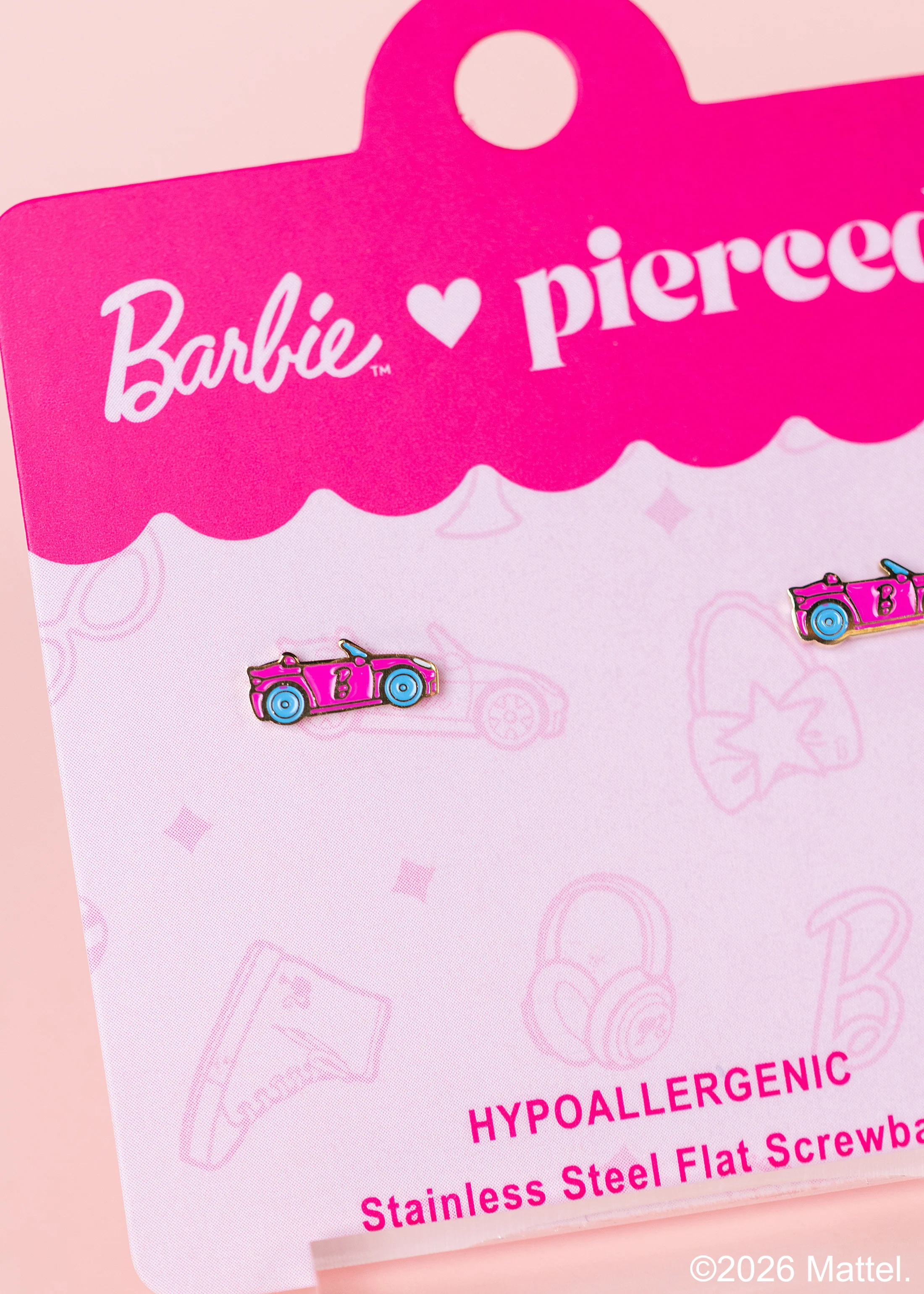 Barbie™ Sports Car Screwbacks - Image 4