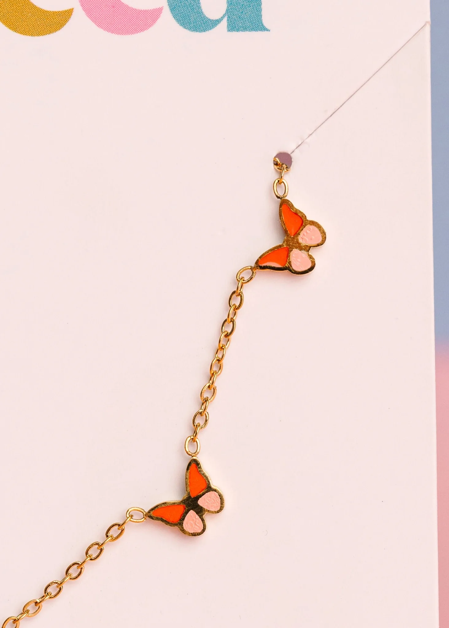 Butterfly Colorblock Bracelet - Image 3