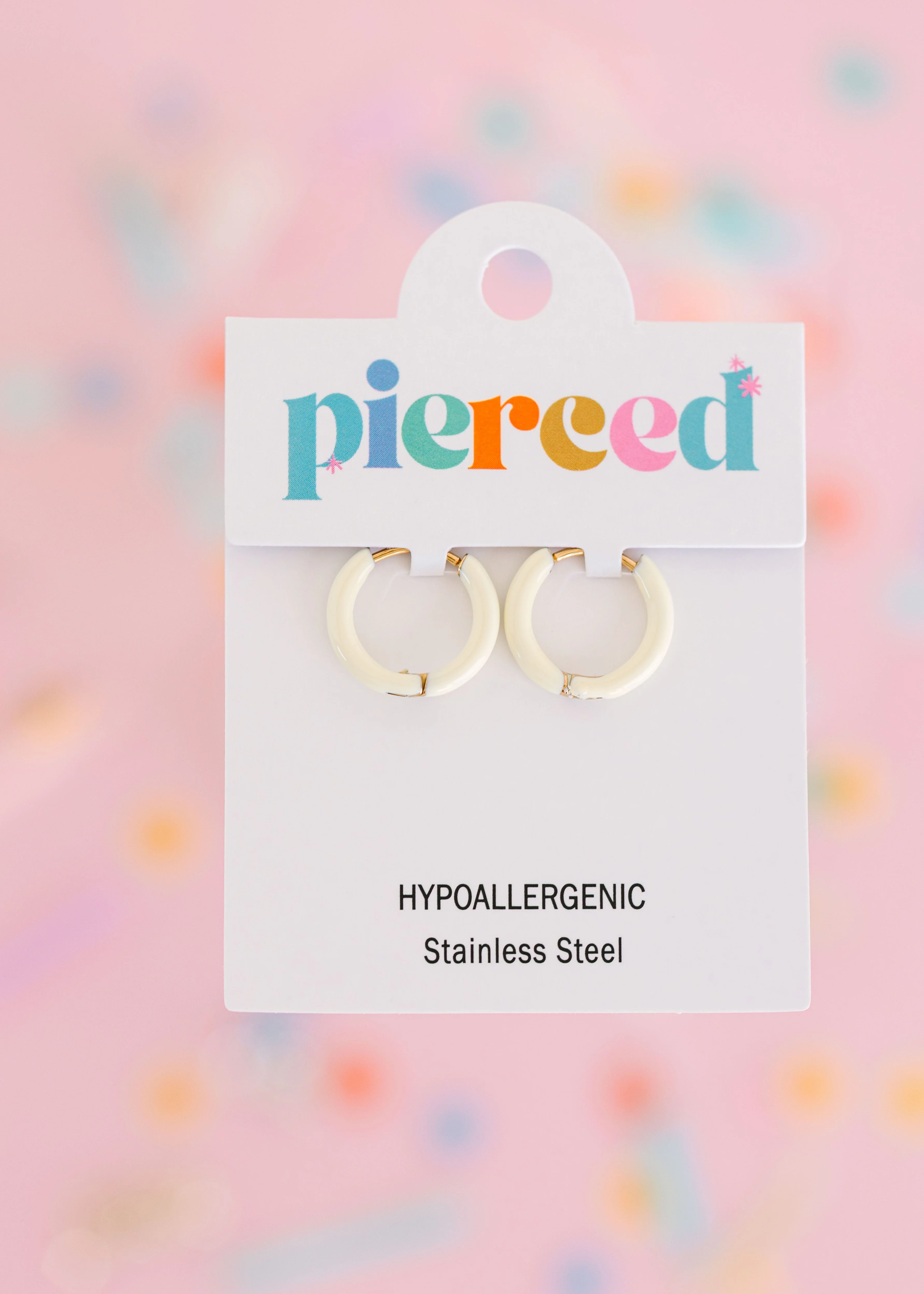 Colored Huggies Earrings - Image 10