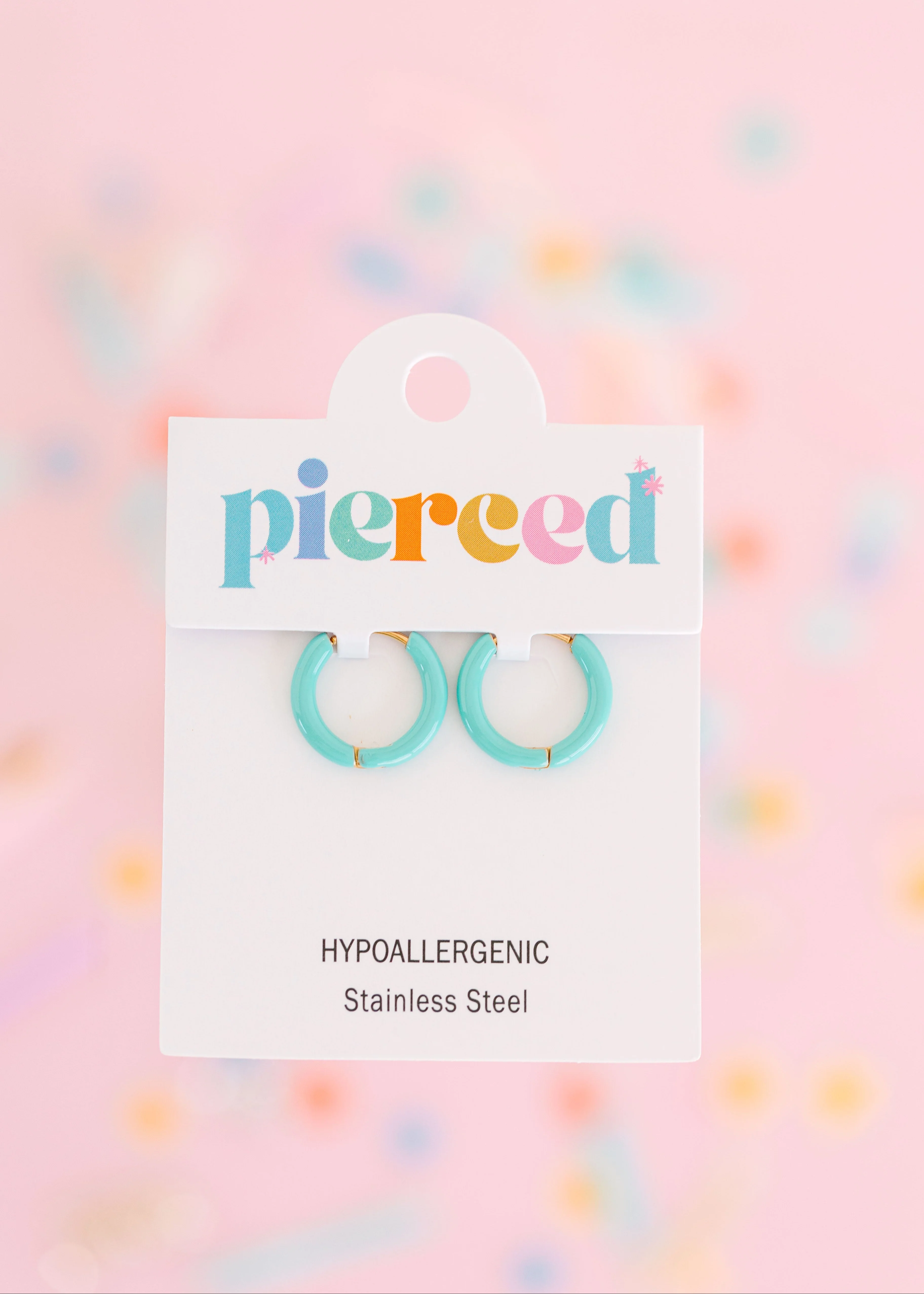 Colored Huggies Earrings - Image 12