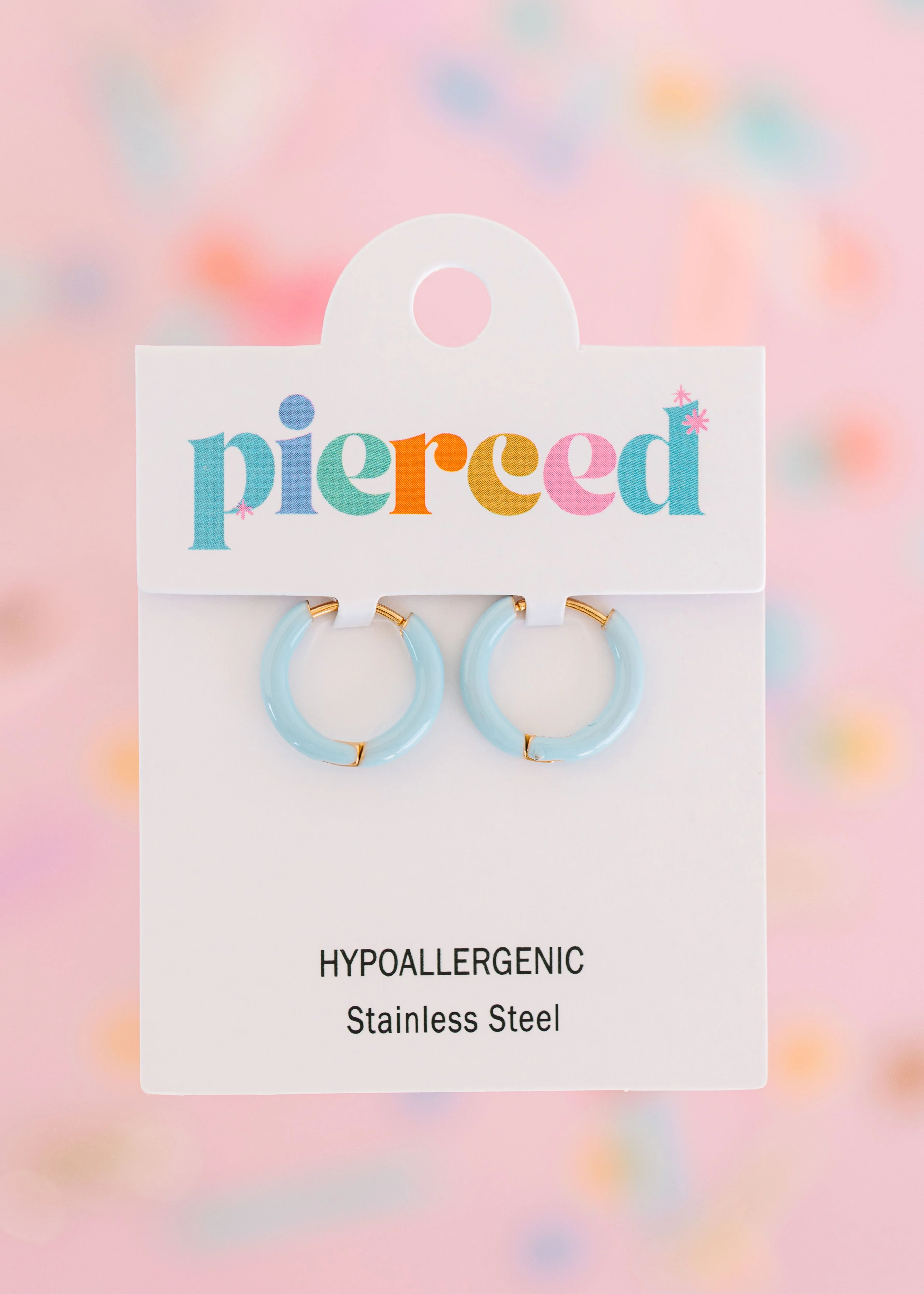 Colored Huggies Earrings - Image 6