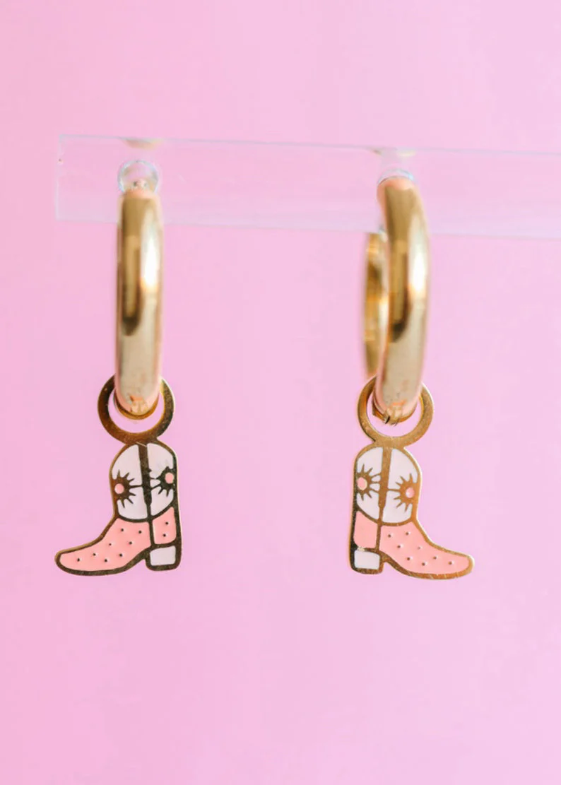 Cowgirl Boot Charms