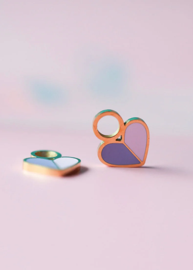 Heart Duo Charms - Image 3