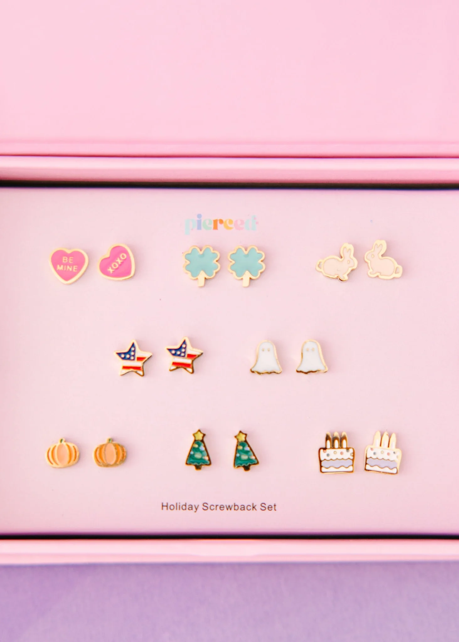 Holiday Screwback Earrings Set - Image 3