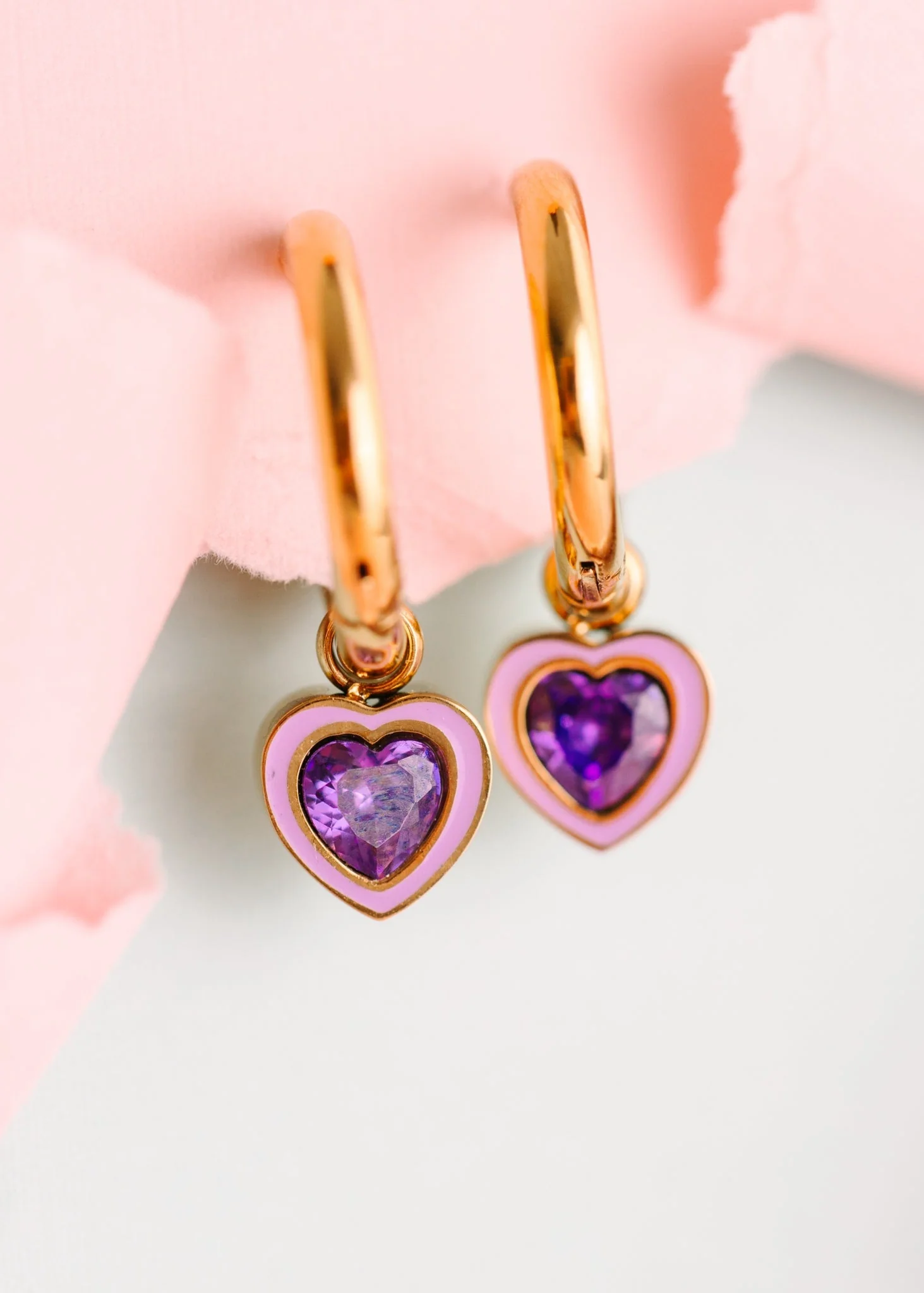 Purple Gem Charms
