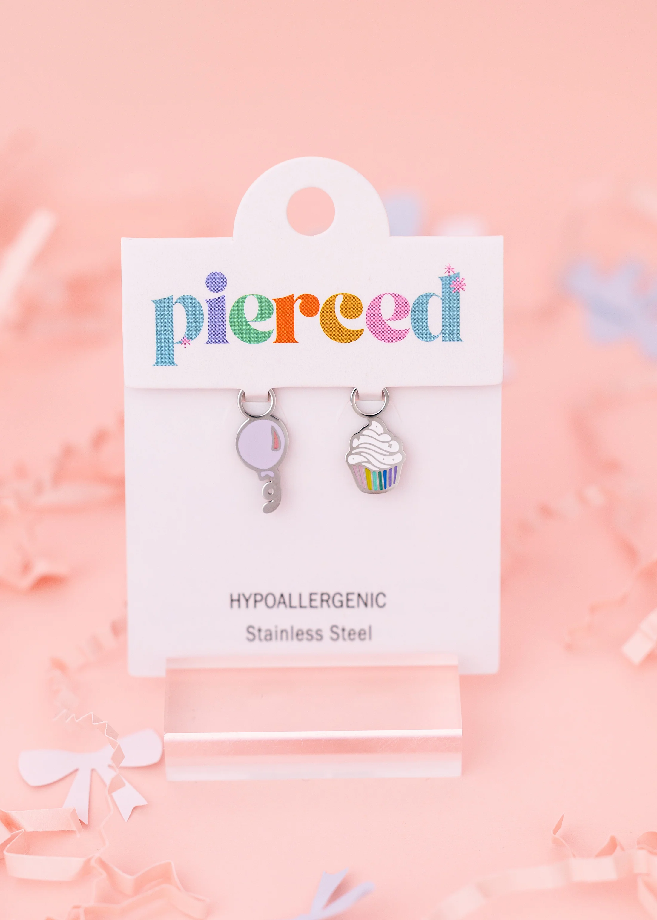 Silver Birthday Party Charms